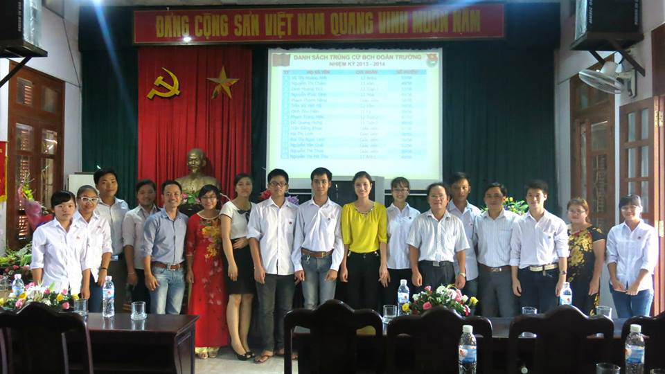 Đại hội Đoàn trường THPT Chuyên Thái Bình nhiệm kỳ 2013-2014