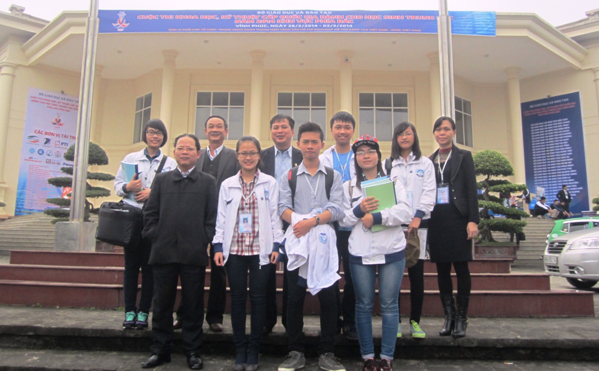 Cuộc thi khoa học, kỹ thuật cấp Quốc gia dành cho học sinh trung học năm 2014