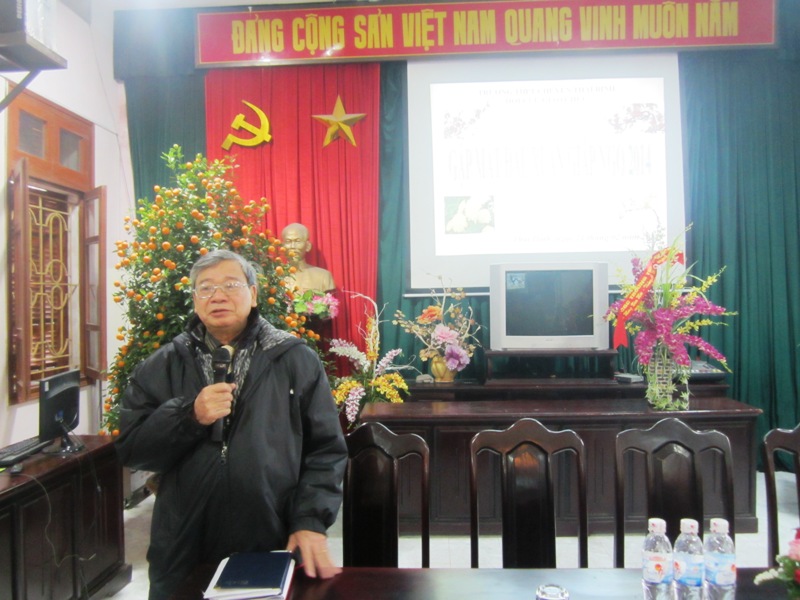 Buổi gặp mặt đầu Xuân của Hội cựu giáo chức trường THPT Chuyên Thái Bình
